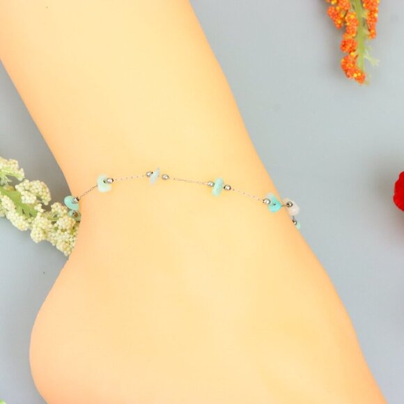 Handmade Anklet – A Stylish Choice for Women, Thoughtful Gift Idea, EVCH1061 - Picture 3 of 8